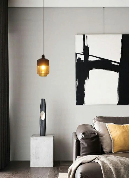 Lampadario con Attacco E27 145x18 cm Mod.037