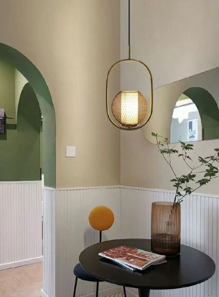 Lampadario con Attacco E27 159x25 cm Mod.042