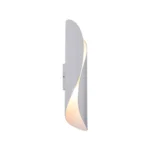 Applique 2 Attacchi G9 8x40 cm Bianco o Nero Mod.048