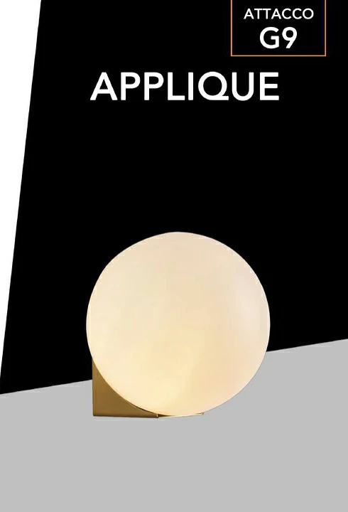 Applique Attacco G9 15x15 cm Mod.024