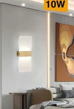 Applique LED 3 Modalità di Colore 10,2x27 cm 10W Mod.097