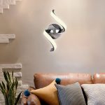 Applique LED 3 Modalità di Luce 14,5x20,5 cm 9W Mod.099
