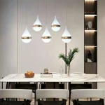 Lampadario LED Luce Variabile 60x21 cm 53W Mod.090