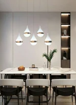 Lampadario LED Luce Variabile 60x21 cm 53W Mod.090