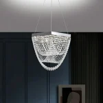 Lampadario LED Luce Fredda 6500K 45 cm 35W Mod.117