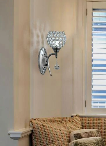 Applique Attacco G9 17x28 cm Oro/Argento Mod.039