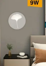 Applique LED 3 Modalità di Colore 22x22x4 cm 9W Mod.082