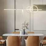 Lampadario LED Tonalità a Scelta 109x50 cm 48W Mod.072
