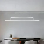 Lampadario LED Tonalità a Scelta 121x12 cm 34W Mod.064