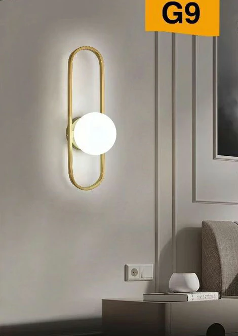 Applique con Attacco G9 12x45 cm Mod.022