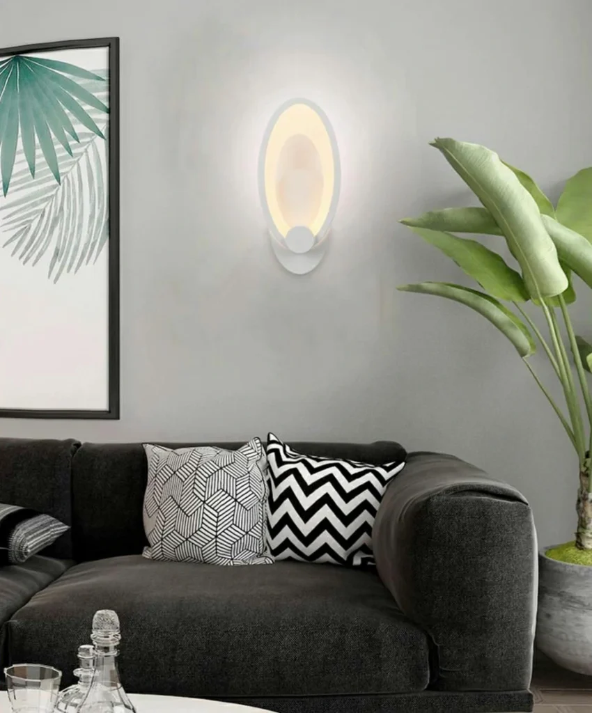 Applique LED Luce Calda 12x26,5 cm 9W Mod.043