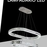 Lampadario LED Tonalità Variabile 71x43 cm 46W Mod.123