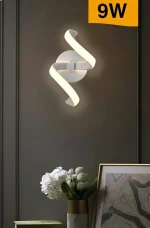 Applique LED Luce Calda 14,5x20,5 cm 9W Mod.098 - immagine 2