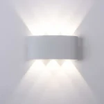 Applique LED Luce Variabile 16,9x8x4 cm 16W Mod.ES68-BG3C - immagine 4