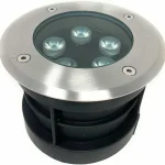 Segnapassi da Esterno ad Incasso 5W Diam. 13 cm Mod. ES08-5CNF