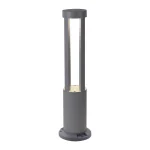 Lampada da Giardino LED 12W Grigia 10,7x60x15,5 cm Mod. ES28-GCNF