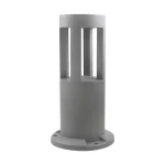 Lampada LED da Giardino 12W Grigia 10,7x30x15,5 cm Mod. ES59-GCNF