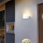Applique LED da Esterno Luce Calda 9,4x8x10,5 cm Bianco Mod.109