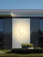 Applique LED da Esterno Luce Calda, Fredda o Naturale 29x7,7x13,5 cm 18W Mod.105
