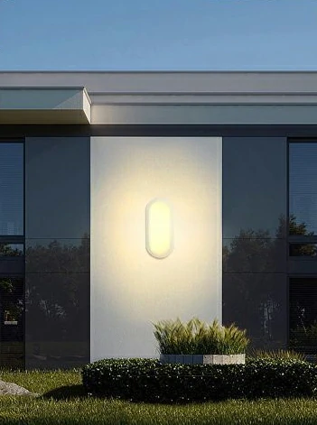 Applique LED da Esterno Luce Calda, Fredda o Naturale 29x7,7x13,5 cm 18W Mod.105