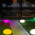 Lampada LED da Terra con Picchetto e Pannello Solare 6W 20x16x13 cm Mod. ES31 - immagine 2