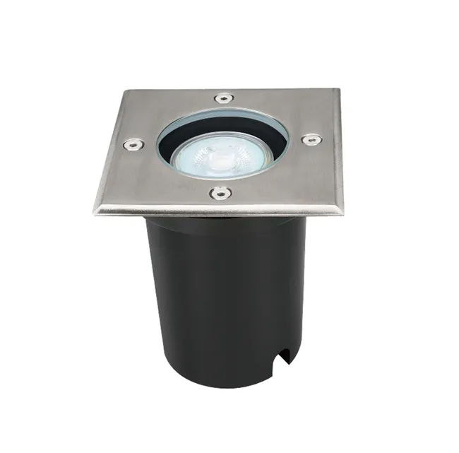 Segnapassi da Esterno ad Incasso Attacco GU10 11x11 cm Mod. ES13Q
