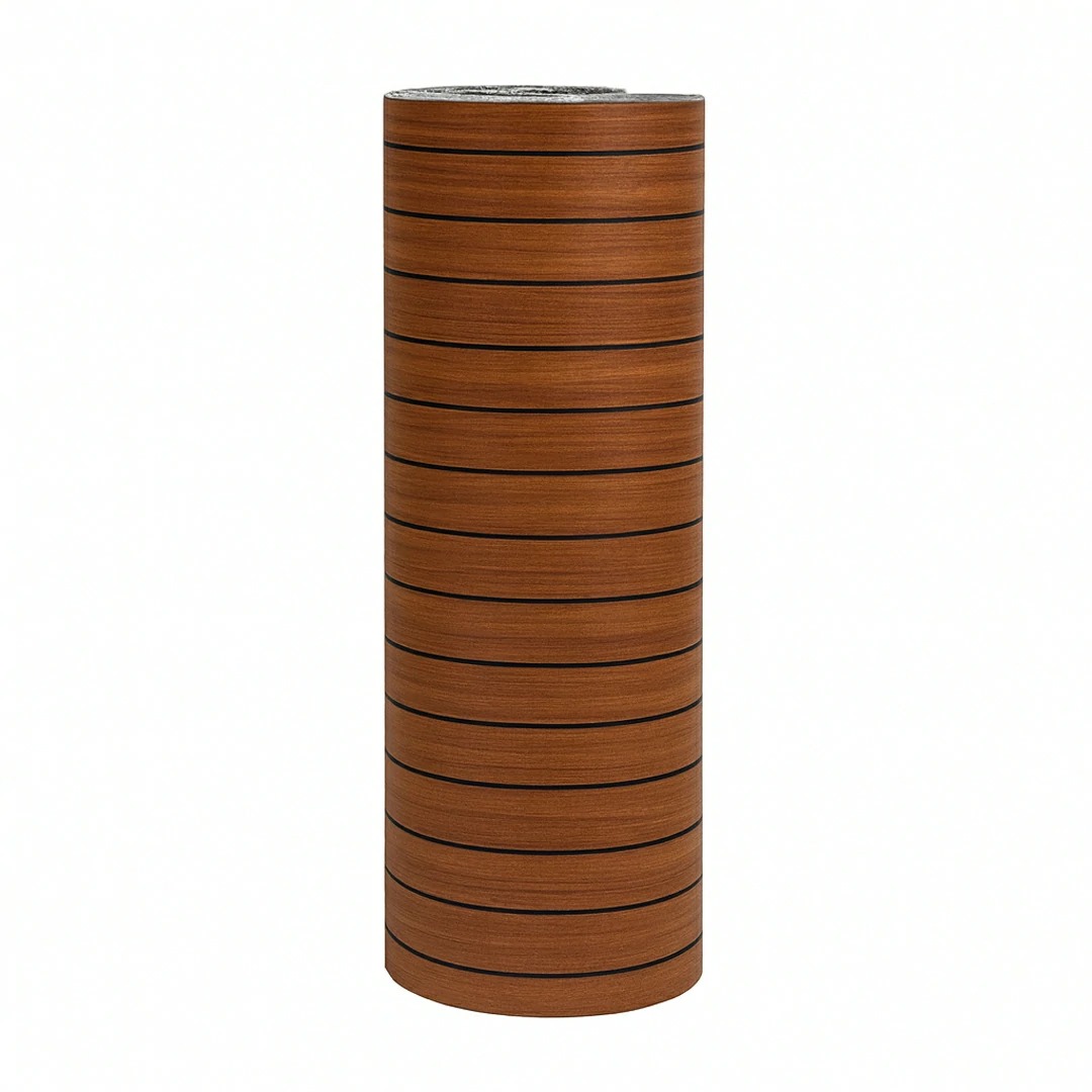 w-95 Carta da Parati Adesiva PVC 60×300 cm Effetto Doghe in Legno - immagine 1